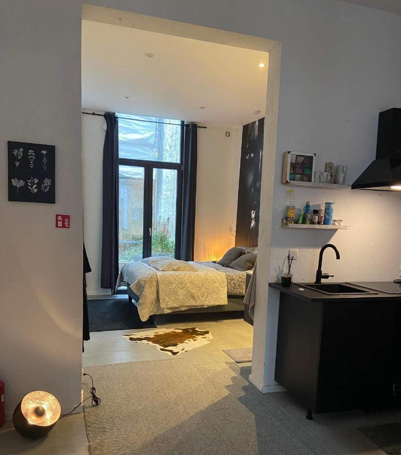 Garden Suite In City Center Antwerpen Exteriör bild